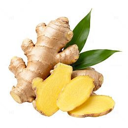 清新生姜食材