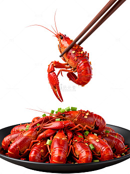 麻辣小龙虾美食片