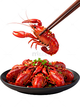 麻辣小龙虾美味诱人