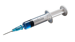 注射器特写展示图片