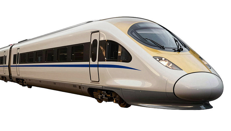 高速列车外观展示图片