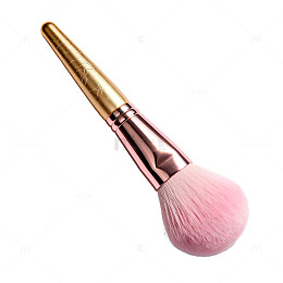 金色粉刷化妆品美容工具