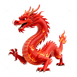 中国龙模型玩具