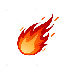 火焰图标简约设计元素