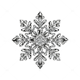 钻石雪花饰品设计