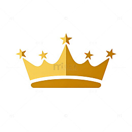 金色皇冠图标矢量素材