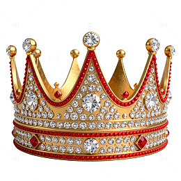 华丽皇冠珠宝装饰素材