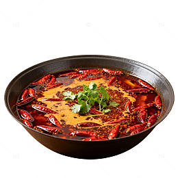 麻辣火锅美食图片