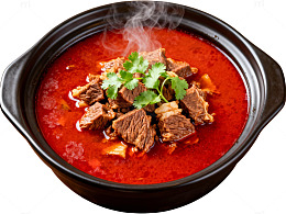 香辣牛肉煲美食图片