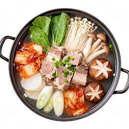 韩式火锅食材