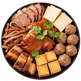 美食拼盘食材汇聚