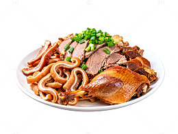 中式美食拼盘美味佳肴