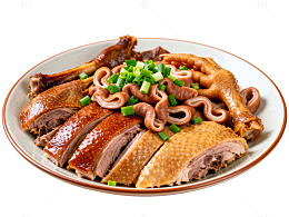 中式卤味拼盘美食片