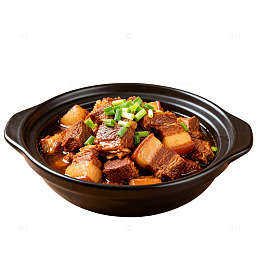 砂锅炖肉美味佳肴