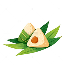 端午习俗粽子插画