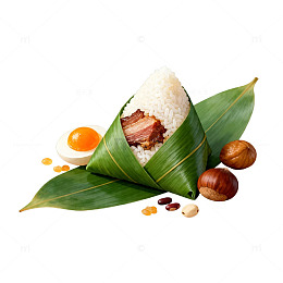 粽子美食插画设计素材