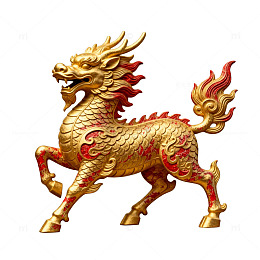 金色中国龙雕塑艺术品