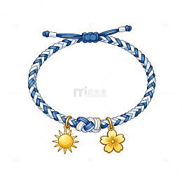 编织手链海洋风情配饰