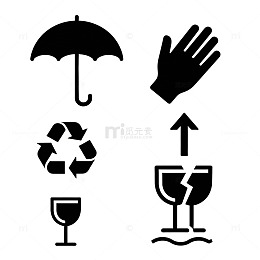 简约图标生活元素矢量设计素材