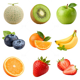 新鲜水果组合高清图片