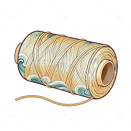 古风线轴线稿插图