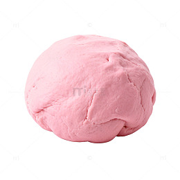 粉色面团糕点制作原材料