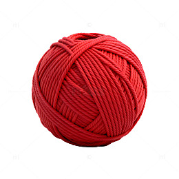 红色毛线球手工艺品制作素材