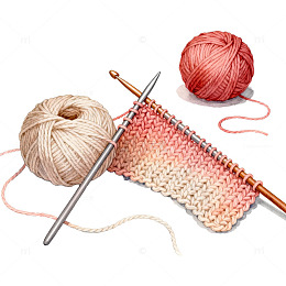 水彩编织工艺展示图