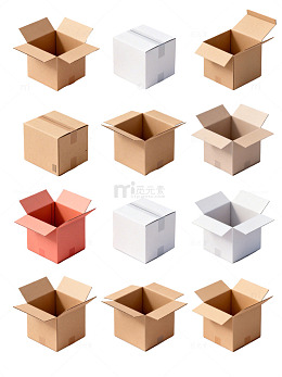 纸箱包装盒设计素材