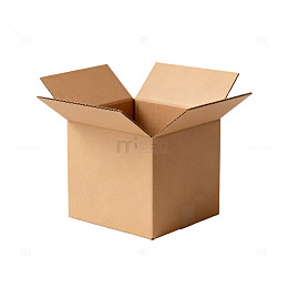 简约纸板箱模型