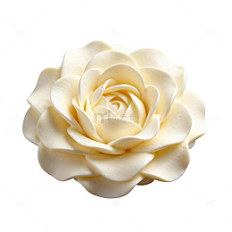 奶油白玫瑰特写矢量图案