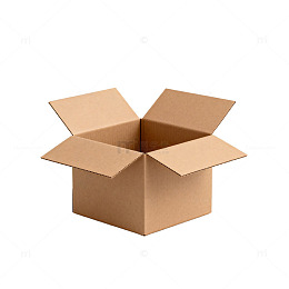 简洁纸箱物品展示图