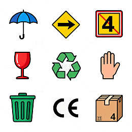 简约风格生活图标矢量素材