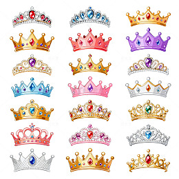 皇冠徽章图案装饰元素