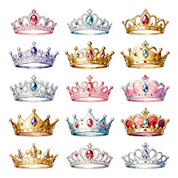 精美皇冠插画设计素材