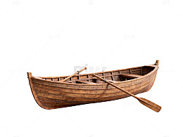 木质小船模型