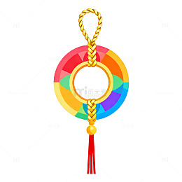 彩绘挂饰吉祥装饰