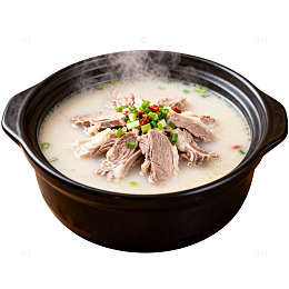 砂锅羊肉汤美食