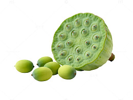 莲蓬与莲子特写素材