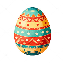 彩绘彩蛋装饰设计素材