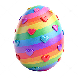 彩虹彩蛋装饰设计