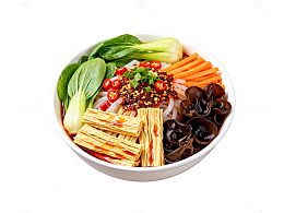 色彩缤纷米粉美食