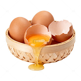 竹篮鸡蛋生活场景