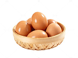 竹篮鸡蛋静物