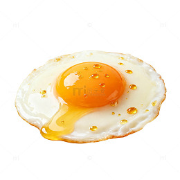 煎蛋美食插画设计素材