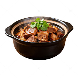砂锅炖肉美食