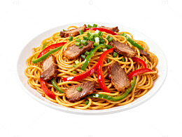 美味炒面美食片
