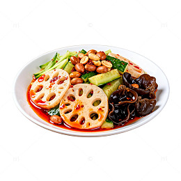 精美凉拌菜美食片