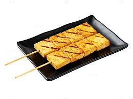 日式烤豆腐串美食