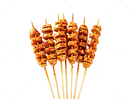 串烤肉串美食片